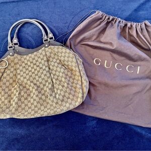Authentic Gucci Sukey Tote